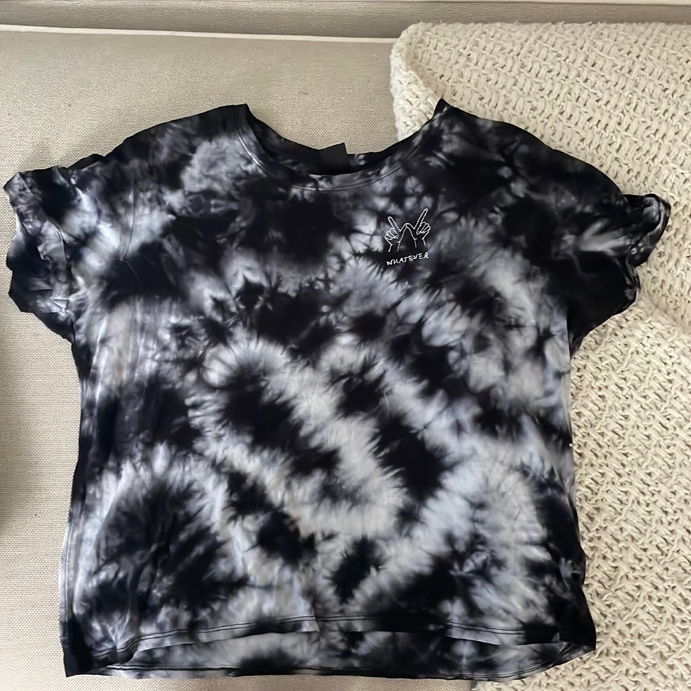 Tied Dyed Crop Top